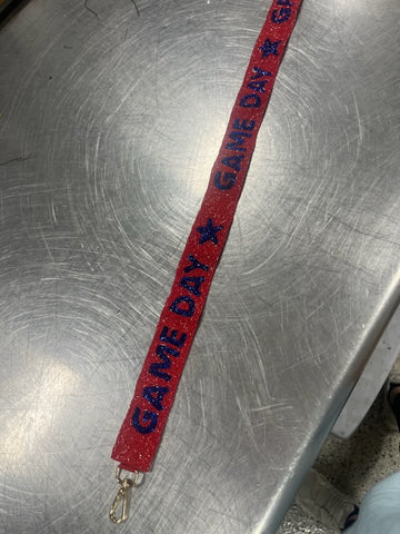 Game Day Red/Blue Strap