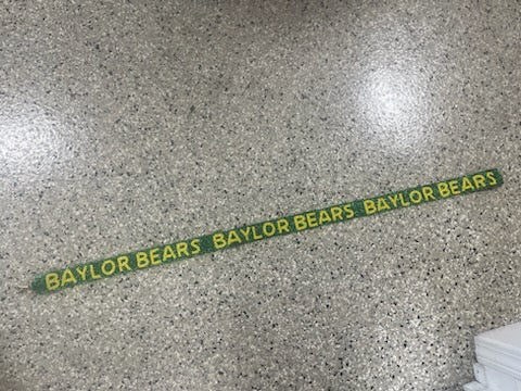 Baylor Bears Beaded Purse Strap