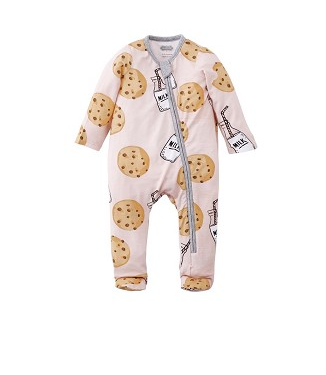 Pink Milk and Cookie Baby Sleeper, Brand