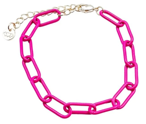 Link Hot Pink Bracelet