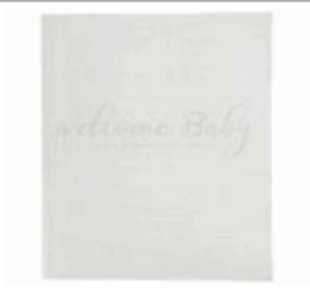 WELCOME BABY MEMORY BOOK