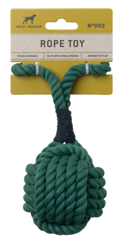 Rope Dog Toy- Green