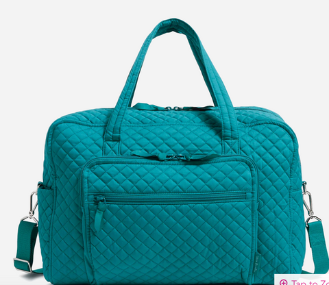 Weekender Travel Bag- Forever Green