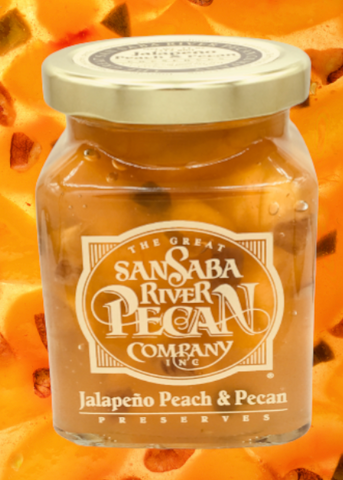 Jalapeno Peach & Pecan Preserves/ 2oz