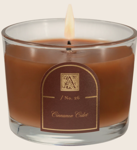 Cinnamon Cider- Petite Tumbler Glass Candle