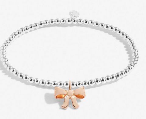 Children's A Little 'Beautiful' Bracelet In Silver Plating And Rose Gold-Tone Plating