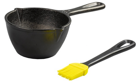 Copy of Cast Iron Melting Pot and Silicone Brush