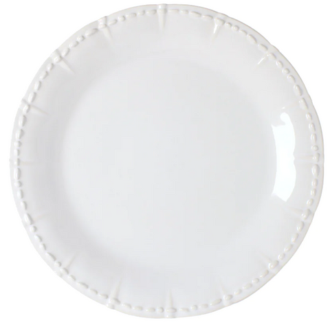 Historia Dinner Plate Paper White