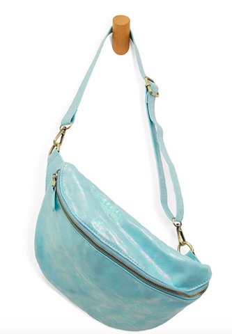 Holographic Twyla Sling Belt Bag