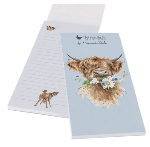 'DAISY COO' HIGHLAND COW SHOPPING PAD