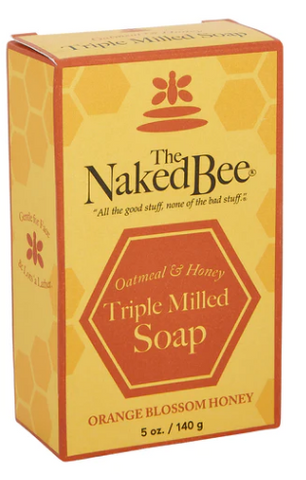 5 oz. Orange Blossom Honey Triple Milled Bar Soap