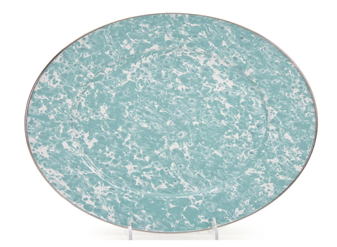 Sea Glass Oval Platter