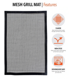 Non-Stick Mesh Grill Mat