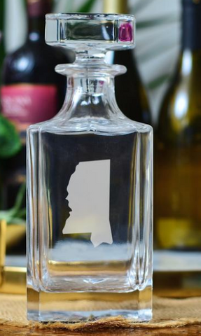 State of Mississippi Decanter