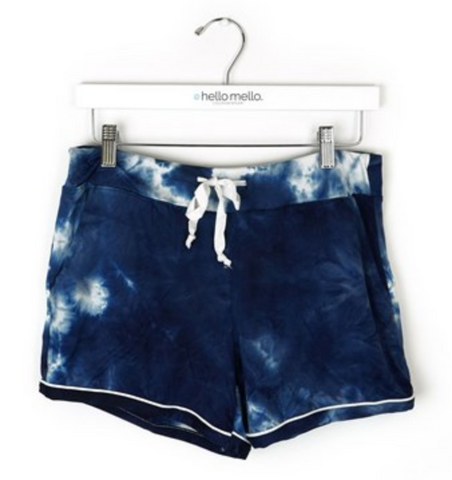 Dyes The Limit Navy Lounge Shorts