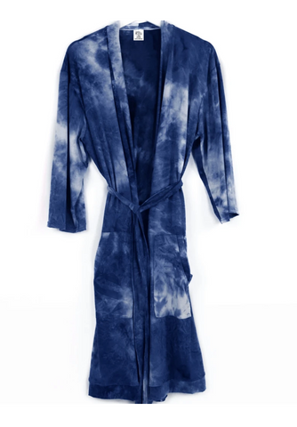 Dyes The Limit Navy Lounge Robe