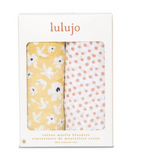 Wildflowers & Dots Cotton Muslin Swaddles