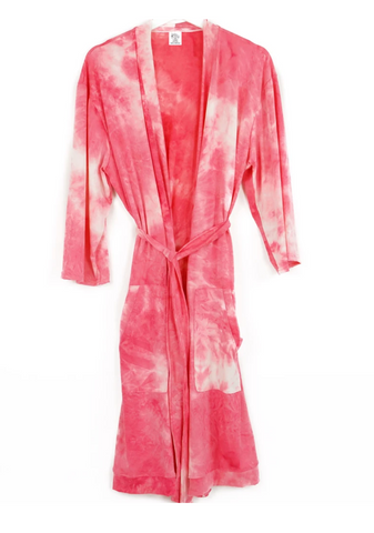 Dyes The Limit Coral Lounge Robe