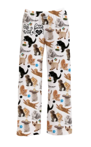 Life is Better with a Cat Pajama Pants