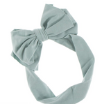 Jade Kickee Bow Headwrap
