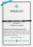 Words of Wisdom Miracles Bracelet