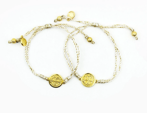 Best Friends Metallic Gold Bracelet Set