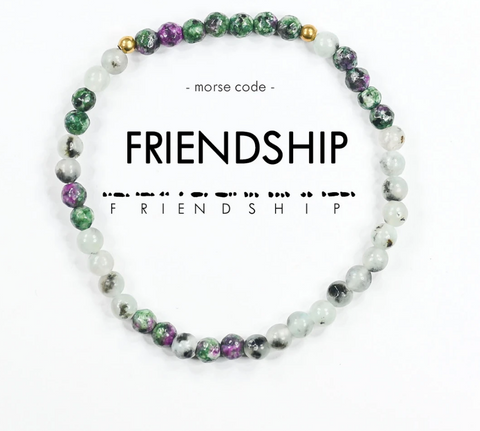 Friendship Morse Code Bracelet