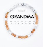Grandma Morse Code Bracelet