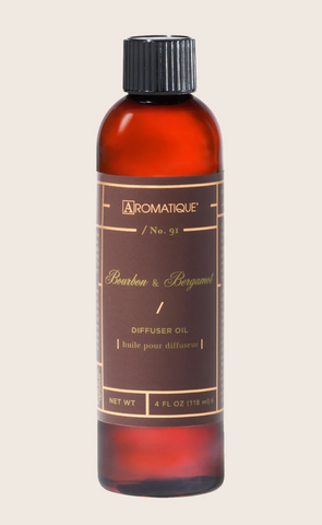 Bourbon & Bergamot Diffuser Oil