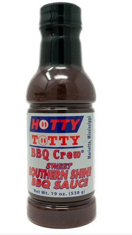 Hotty Totty Sweet Southern Shine BBQ Sauce