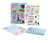 Cool Girls BFF Stationery Writing Set