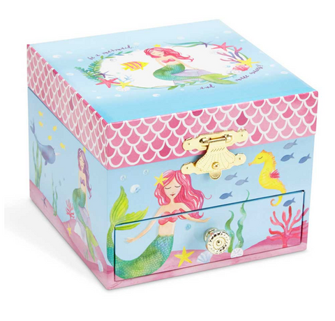 Ariel Musical Jewelry Box with Drawer