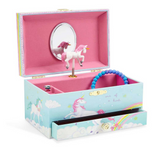 Casey Unicorn Musical Jewelry Box with Drawer