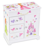 Sugar Plum Fairy Musical Jewelry Box with Drawers
