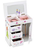 Sugar Plum Fairy Musical Jewelry Box with Drawers