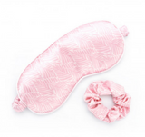Silky Satin Eye Mask and Scrunchie Set