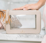 Clear Toiletry Nude