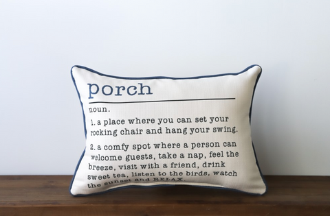 Porch Pillow