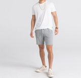 3Six Five Short/Ash Grey-XXL