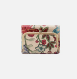 Hobo Floral Stitch Robin Compact Wallet