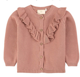 Knit Cardigan Misty Rose