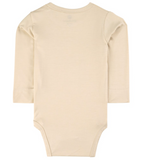 Rabbit Print Baby Body Bone White