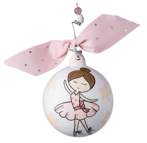 Ballerina Ornament- Double Sided