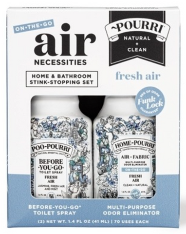 Air Necessities Home + Bathroom Stink Stopping Kit