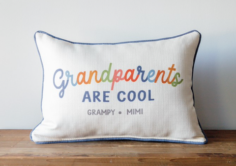 GRANDPARENTS ARE COOL PILLOW