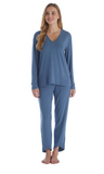Amber - Long Sleeve Ankle PJ Set with Tulip Hem