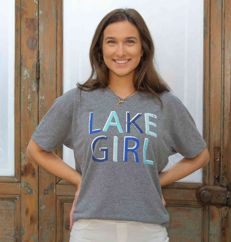 Lake Girl V-Neck T-Shirt