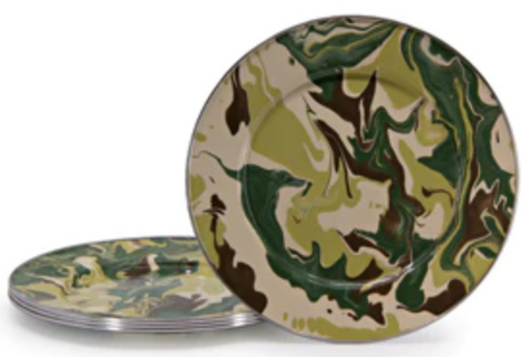 10.5 Inch Camouflage Dinner Plate