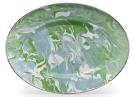 12x16 Modern Monet Oval Platter