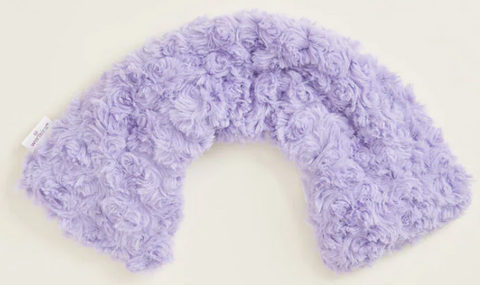 Curly Purple Neck Wrap